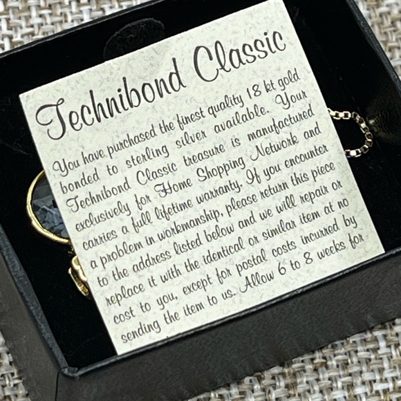Vintage Technibond Classic 18K Gold-Bonded Sterling Silver Necklace – 18” - Picture 5 of 17